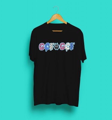 SlimerTShirtMockBLKFront